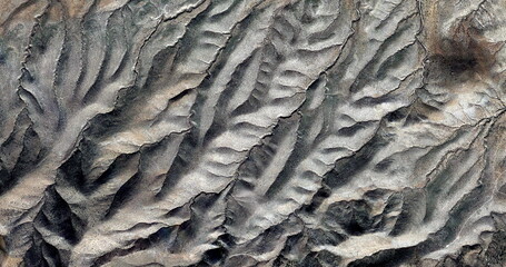 traces of time,  United States, abstract photography of relief drawings in fields in the U.S.A....