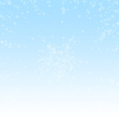 Beautiful glowing snow Christmas background. Subtl