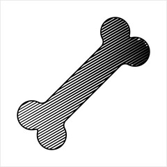 Dog Bone Icon, Bone Icon