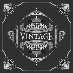 Collection set of vintage ornament