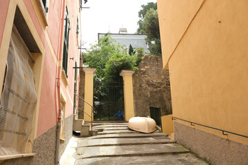 La frazione di Capolungo a Genova, Liguria, Italia.