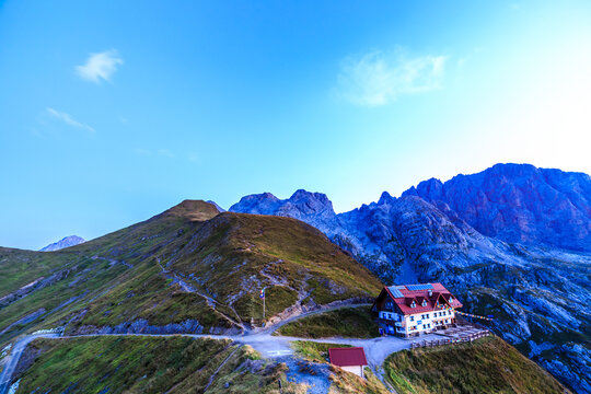Sunrise in the Carnic Alps, Friuli Venezia-Giulia, Italy