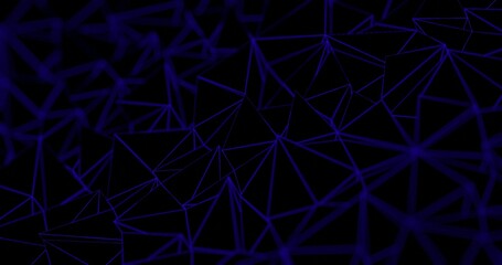 Abstract dark background with geometric shapes. 3d illustration, 3d rendering