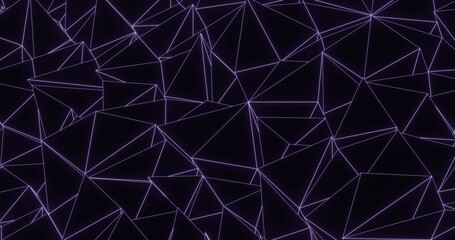 Abstract bright geometric shapes. 3d illustration, 3d rendering