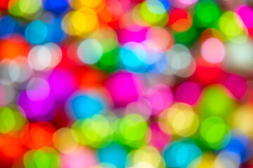 Colorfull background - defocused ligths