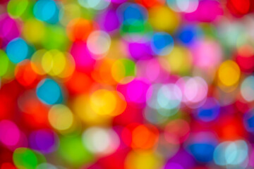 Fototapeta premium Colorfull background - defocused ligths