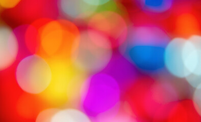 Colorfull background - defocused ligths