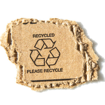 Carton &agrave; recycler.