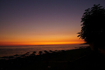 Sunset during Corona 