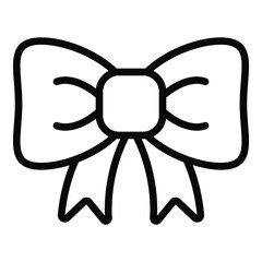 bow tie vector outline icon. Hindu festival, Hindu celebration icon