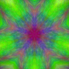 Abstract kaleidoscope background. Beautiful multicolor kaleidoscope texture. Unique kaleidoscope design.