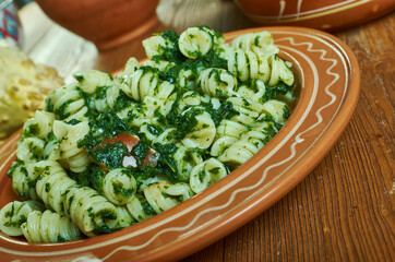 Fusilli  col pesto