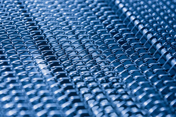 Fototapeta premium Modern abstract metal grid background for design