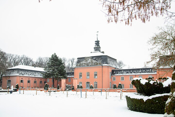 Schloss Wickrath , Winter
