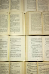 Obraz premium pages books