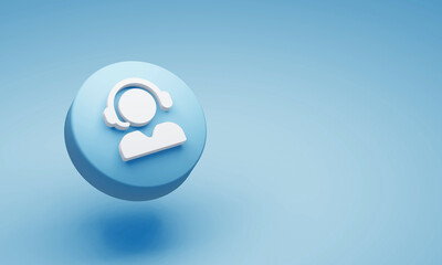 Business, Technology, Internet and network concept. Technical support customer service.