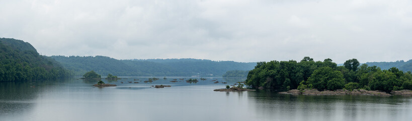 Fototapeta na wymiar Susquehanna River Panorama