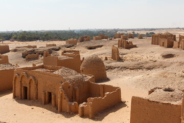 Ancient christian necropolis of Al Bagawat, Egypt