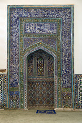 Mausoleum Kusam ibn Abbas, Shahr-I-Zindah (Shahi Sinda) necropolis, Samarkand, Uzbekistan