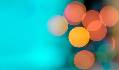 Bokeh effect background