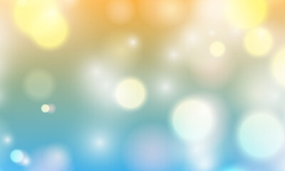 Obraz premium Abstract shiny blurred lights background stock illustration