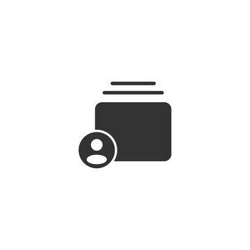 Shared album icon. Window symbol modern, simple, vector, icon for website design, mobile app, ui. Vector Illustration