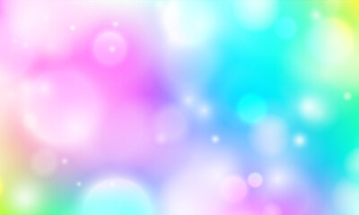 Fototapeta premium Abstract shiny blurred lights background stock illustration