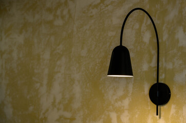 lamp on the wall