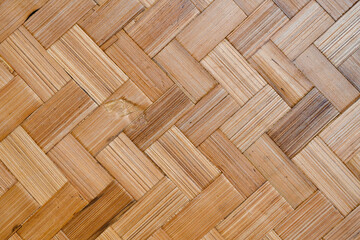 Pattern of busketwork in closeup.