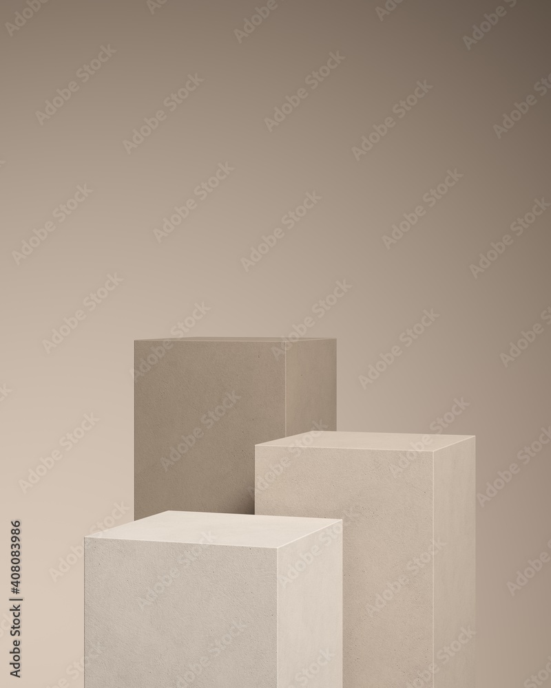 Poster abstract background minimal style for product branding presentation. mock up scene with empty space.