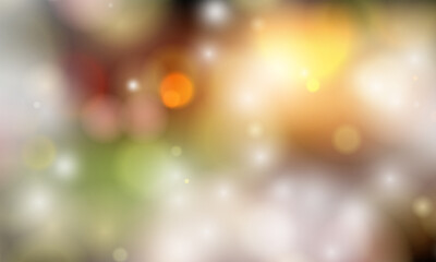 Obraz premium Abstract shiny blurred lights background stock illustration