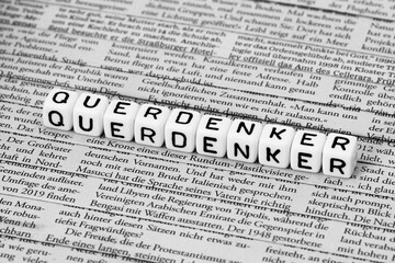 Fototapeta premium Querdenker