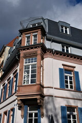 Obraz premium Altbau in der Altstadt von Freiburg