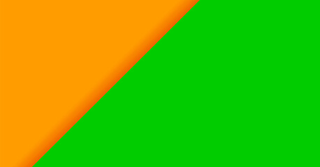 color background orange and green for banner, two tone opposite colors, orange and green paper background, wallpaper colored orange green