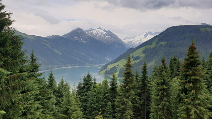 Austrian Lake in the Alps