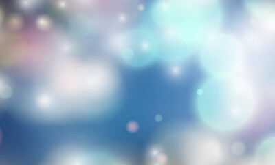 Abstract shiny blurred lights background stock illustration