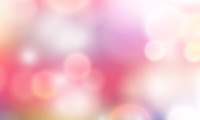 Fototapeta premium Abstract shiny blurred lights background stock illustration