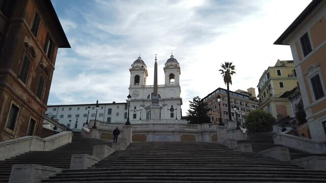 Spanische Treppe in Rom, Italien