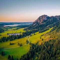 landscape in the mountains