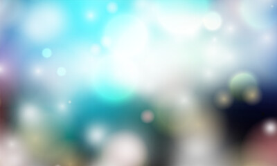 Abstract shiny blurred lights background stock illustration