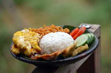 TRADITIONAL FOOD FOR VILLAGE PEOPLE IN INDONESIA