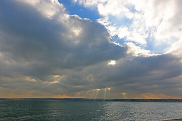 	
Storm clouds over Torbay, Devon	