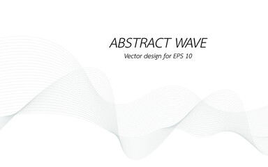 Fototapeta premium abstract wavy background
