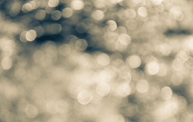 Abstract orange or gold bokeh background 