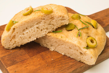 Garlic Rosemary Herb Focaccia