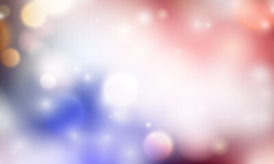 Fototapeta premium Abstract shiny blurred lights background stock illustration