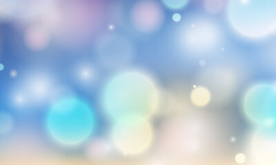 Fototapeta premium Abstract shiny blurred lights background stock illustration