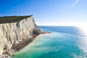cliffs of moher at the coast