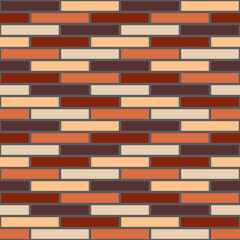 Seamless Brick Pattern Tile Design