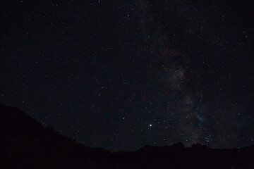 Fototapeta na wymiar sky with stars Milky Way
